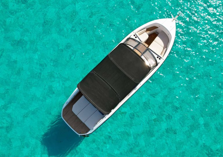 Air view of Rand 27 Just relax - Motorboat in Ibiza