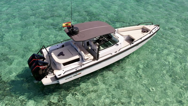Starboard view of Axopar Brabus 500 Just cool - Motorboat in Ibiza
