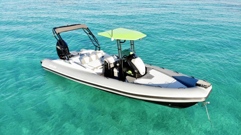 Starboard view of SPXrib 24 Sport Mintality - RIB in Formentera