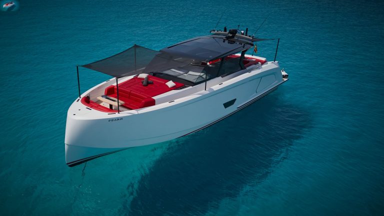 Port view of Vanquish VQ58 Real Diva - Yacht in Ibiza