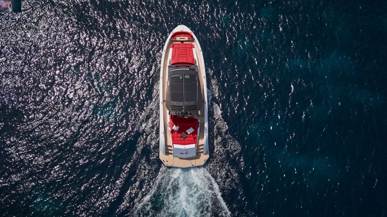 Air view 2 of Vanquish VQ58 Real Diva - Yacht in Ibiza