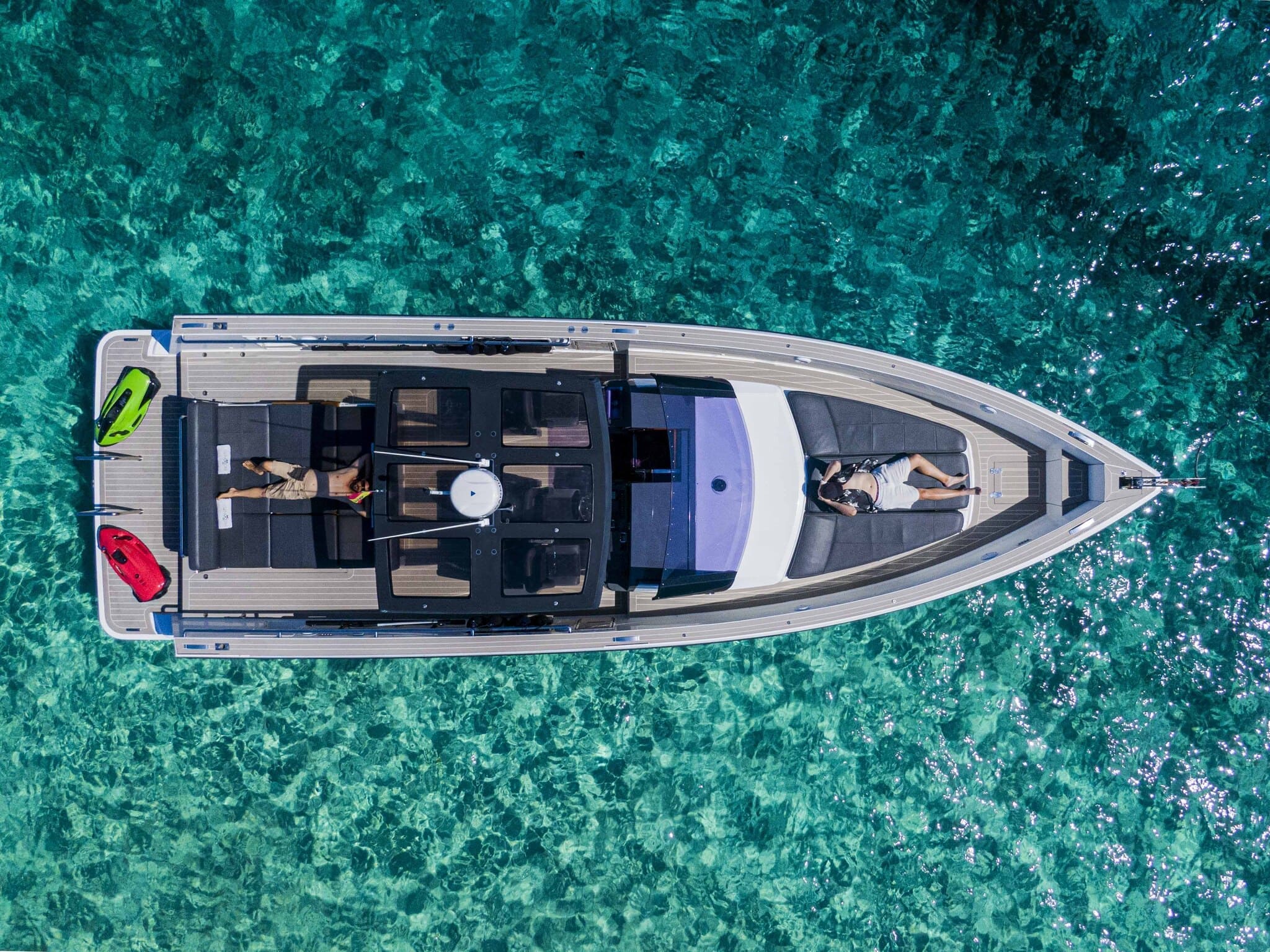 Air view 3 of Fjord 40 Incógnito - Yacht in Ibiza
