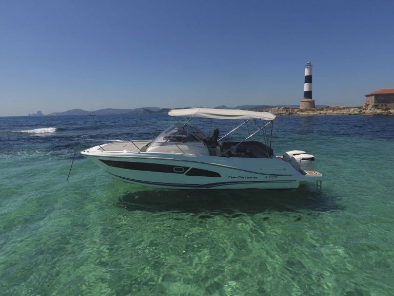 Port view 3 of Jeanneau Cap Camarat 9,0 Thymar - Motorboat in Ibiza