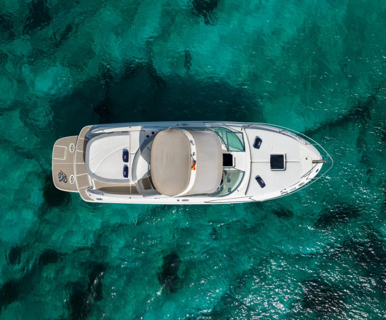 Air view 2 of Sea Ray 295 Infinity - Motorboat in Ibiza