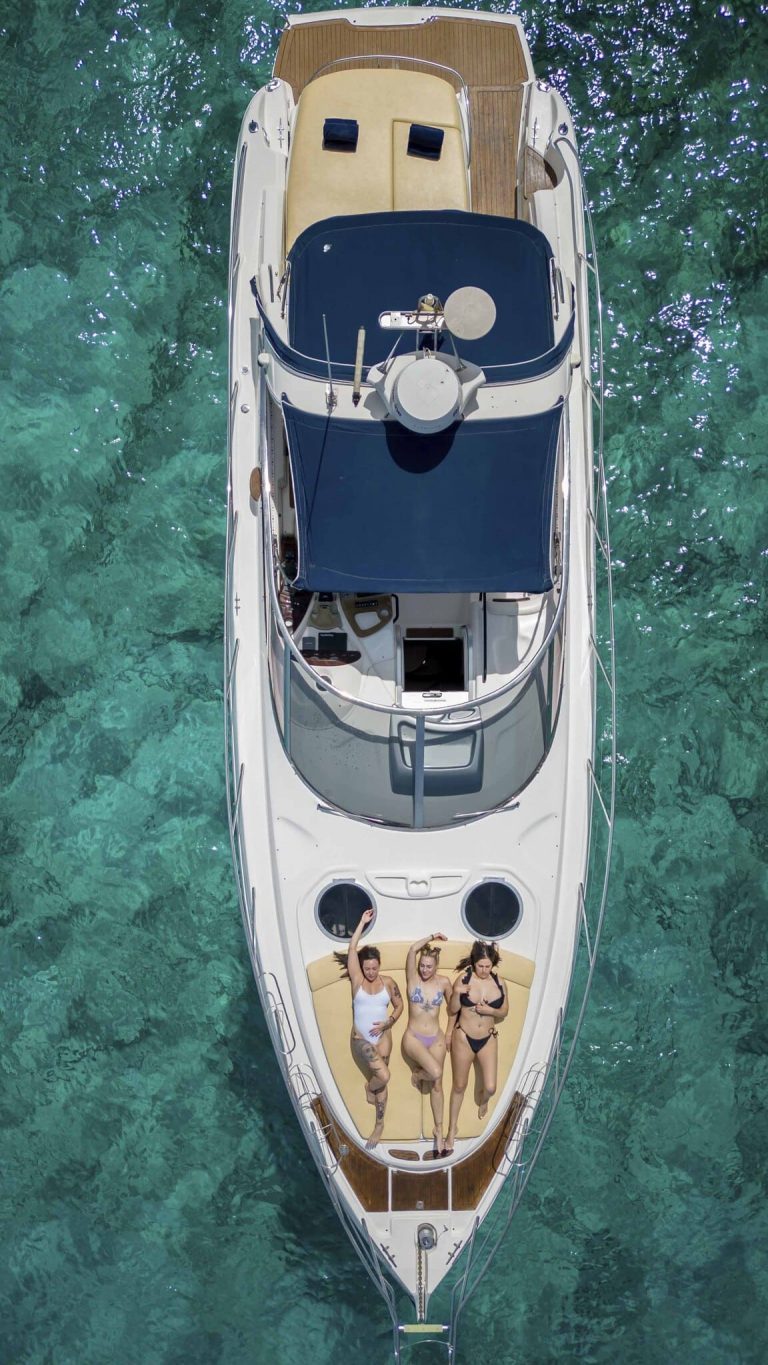 Air view 2 of Cranchi Endurance 41 Diamond - Motorboat in Ibiza