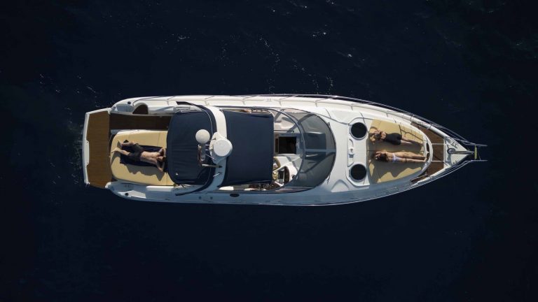 Air view 3 of Cranchi Endurance 41 Diamond - Motorboat in Ibiza