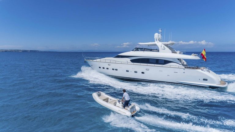 Sailing of Maiora 24S Lex - Superyacht in Ibiza