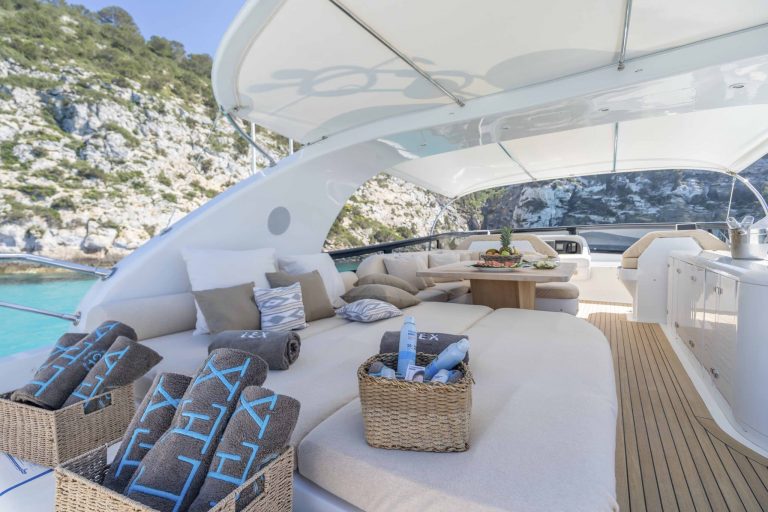Sundeck of Maiora 24S Lex - Superyacht in Ibiza