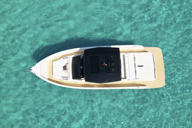 Air view 2 of De Antonio D42 Bb Otazu - Yacht in Ibiza