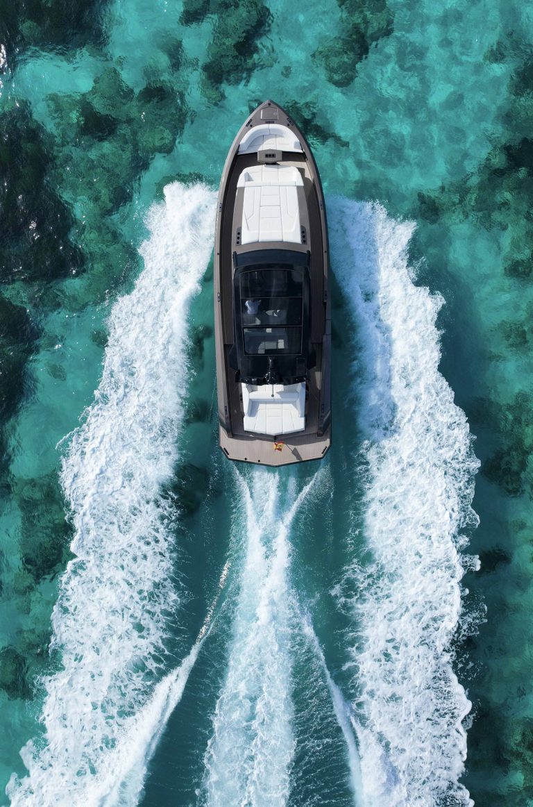Sailing of Vanquish VQ45 Media Naranja - Yacht in Ibiza