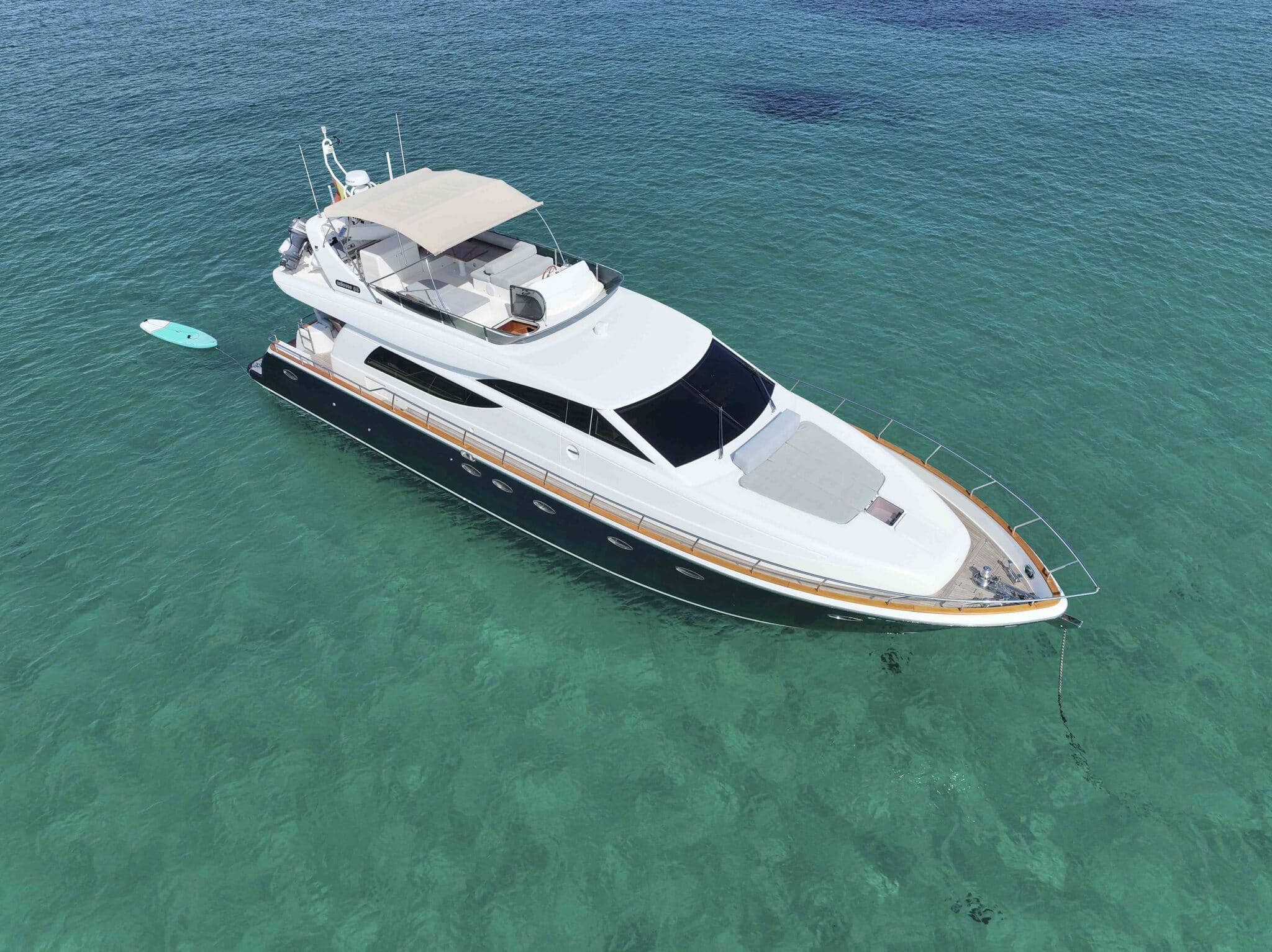 Bow sundeck of Uniesse Marine 66 Nehesi - Yacht in Ibiza