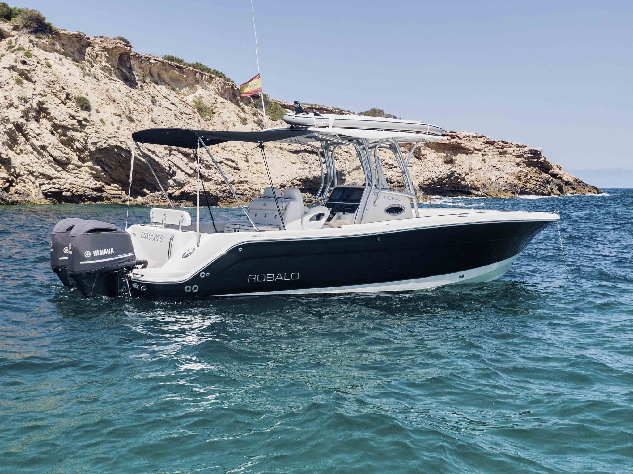 Starboard view of Roablo 30 Ciaocore - Motorboat in Ibiza
