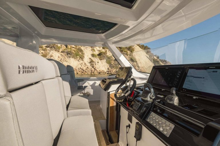 Rudder of Fjord 53XL Calea - Yacht in Ibiza