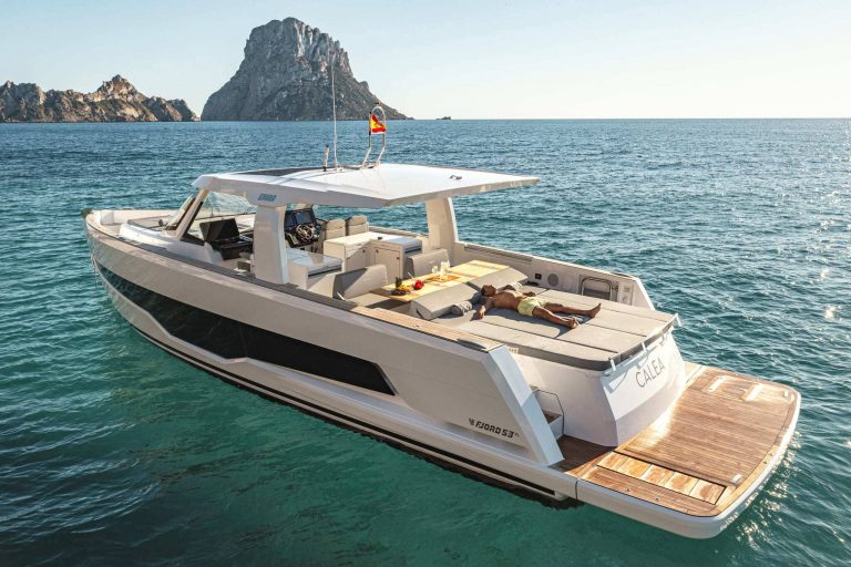 Port view of Fjord 53XL Calea - Yacht in Ibiza