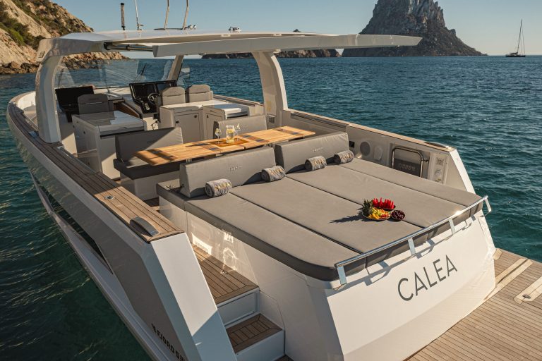 Sundeck of Fjord 53XL Calea - Yacht in Ibiza
