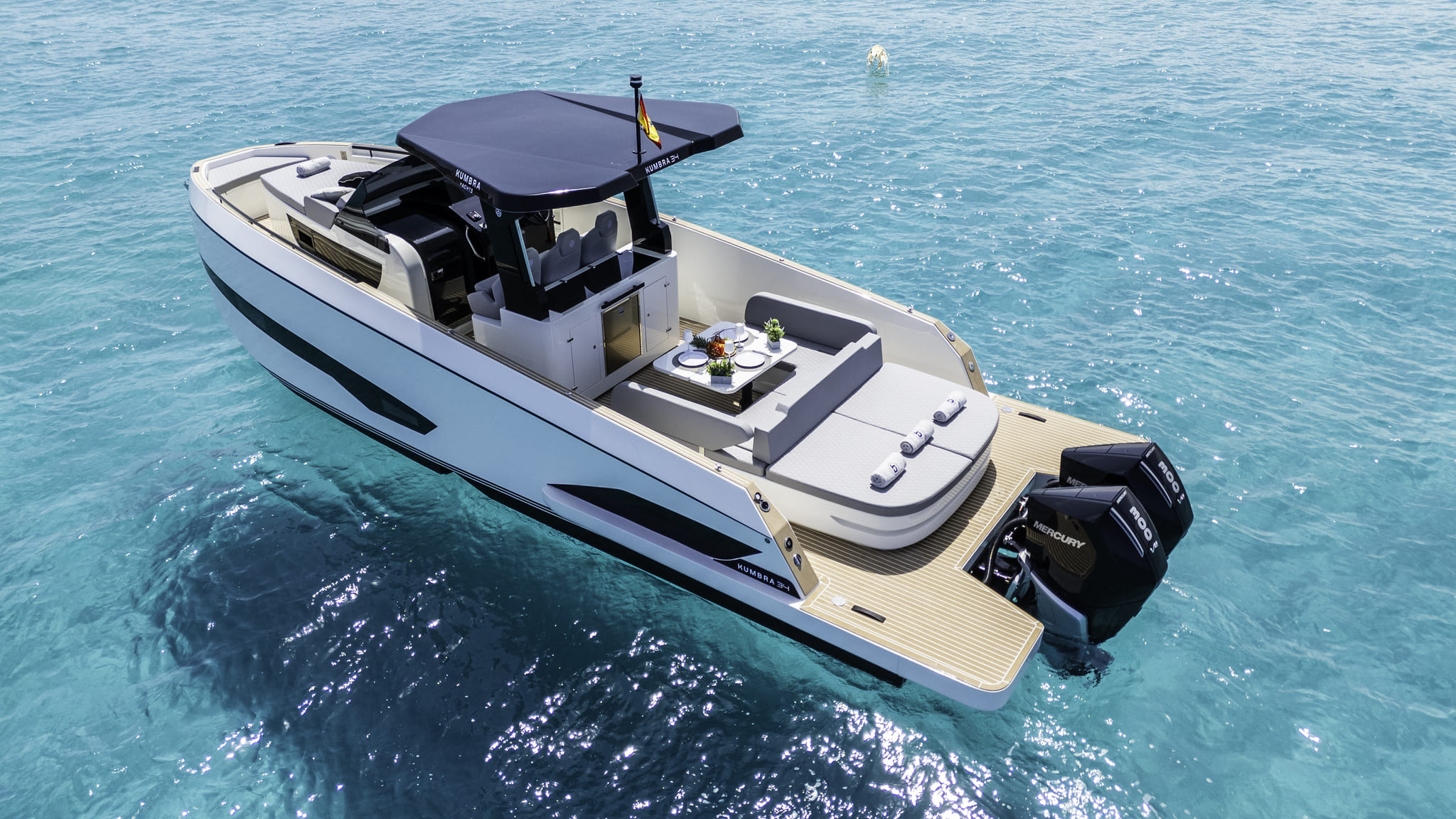 Port view of Kumbra 34 Enjoy - Yacht in Ibiza