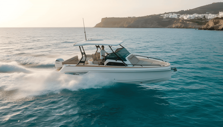 Sailing 2 of Sterk 26 Lux - Motorboat in Ibiza