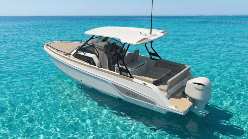 Port view of Sterk 26 Lux - Motorboat in Ibiza