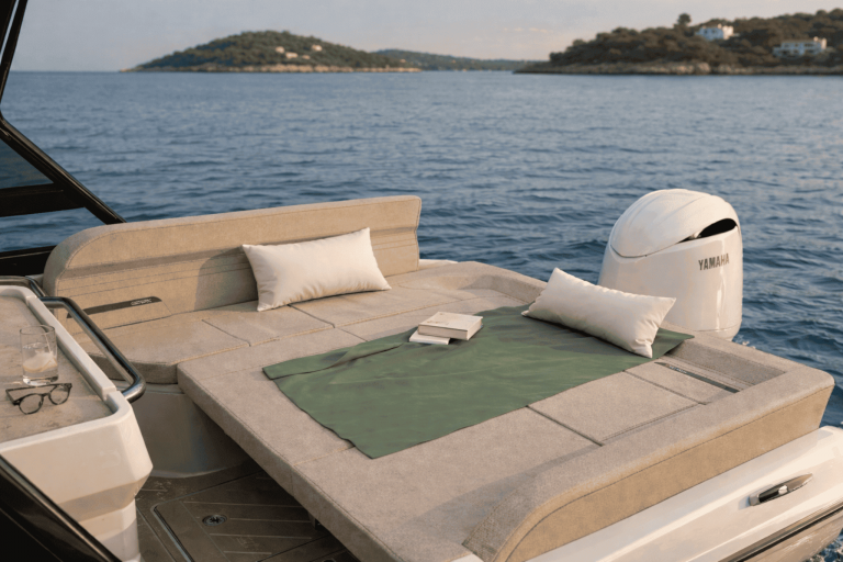 Sundeck of Sterk 26 Lux - Motorboat in Ibiza