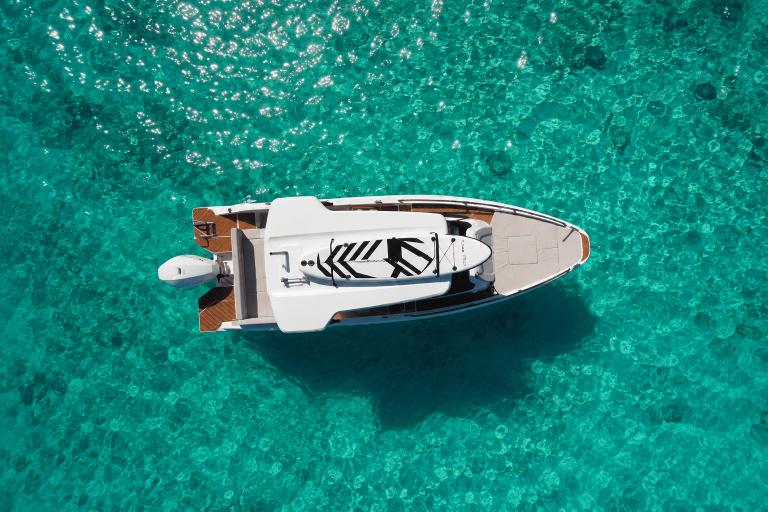 Air view 2 of Sterk 26 Lux - Motorboat in Ibiza