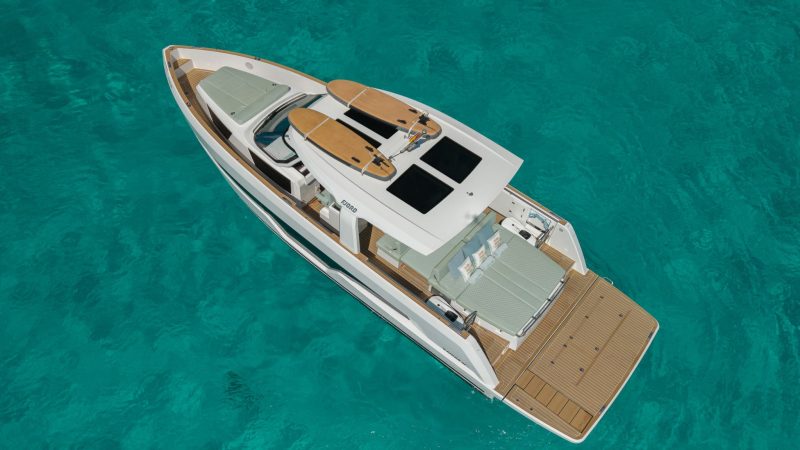 Port view of Fjord 41XL Doña Leona - Yacht in Ibiza