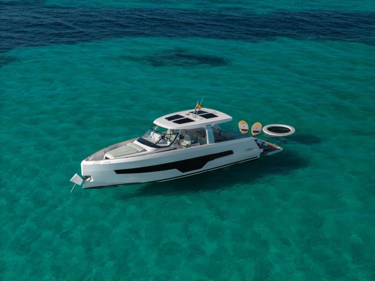 Port view of Fjord 41XL Doña Leona - Yacht in Ibiza
