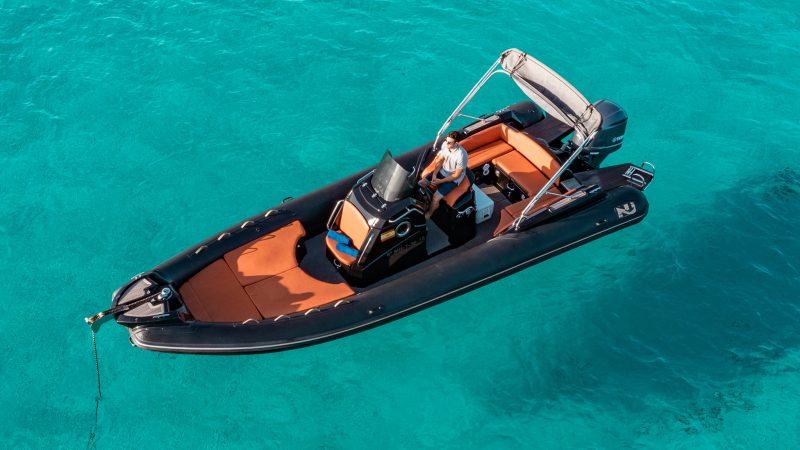 Port view of Nuova Jolly Prince 25 Eodos - Inflatable boat in Ibiza