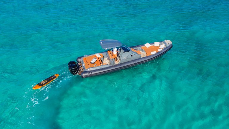 Starboard view of Nuova Jolly Prince 38 Maluca - Inflatable boat in Ibiza