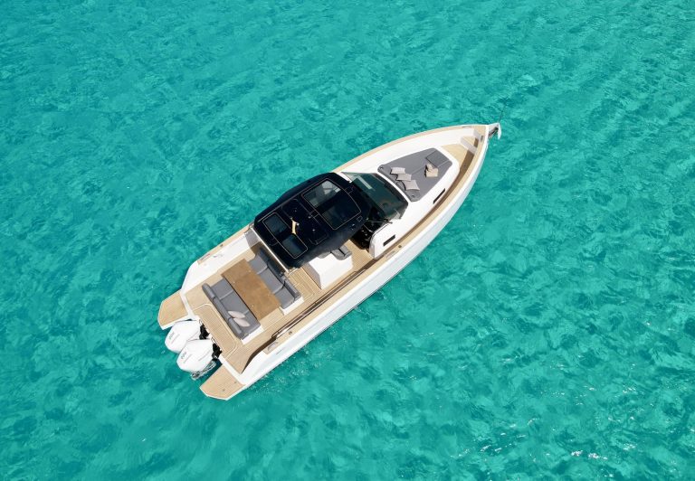 Sundeck of Pardo 38 Just Calm - Yacht in Ibiza